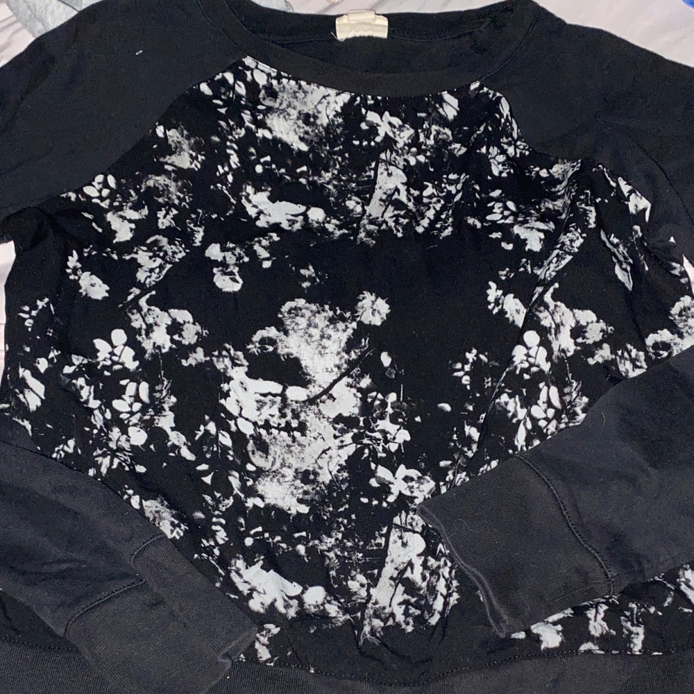 Converse One Star Black and White Top